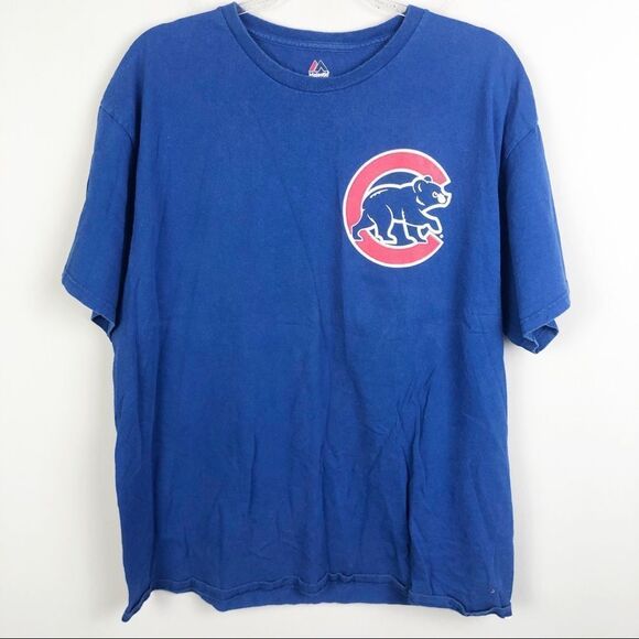 MAJESTIC | CHICAGO CUBS Kris Bryant Jersey Style Tee Unisex Size XL - Picture 1 of 7